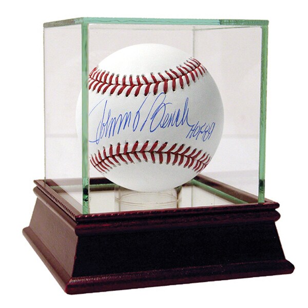 Johnny Bench Signed MLB Baseball w/ "HOF 89" Insc.