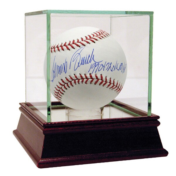 Johnny Bench Signed MLB Baseball w/ "1970,72 NL MVP" Insc.
