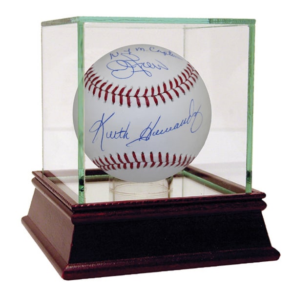 John Franco & Keith Hernandez Dual Signed MLB Baseball w/ "N.Y.M Captain" Insc. (Inscribed by Franco)