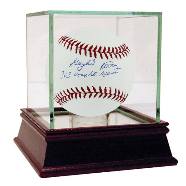 Gaylord Perry MLB Baseball w/" 303 CG" Insc (MLB Auth)