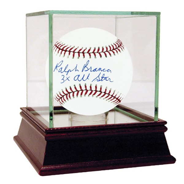 Ralph Branca Signed MLB Baseball w/ "3x All Star" insc