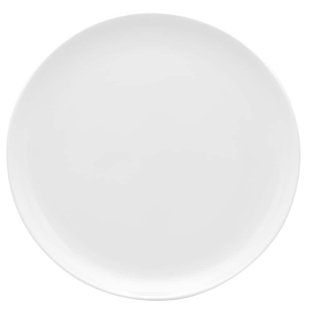 Red Vanilla Coupe Salad Plates (Set of 4)