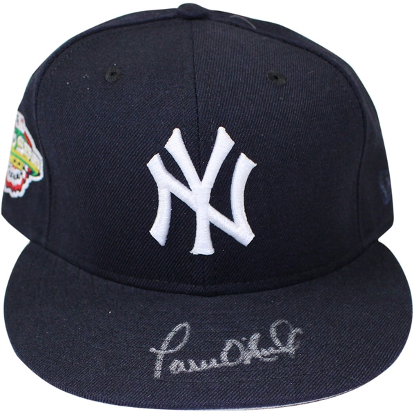 Paul O'Neill Signed New York Yankees Authentic Hat w/ 2001 WS Patch Size: 7 1/2