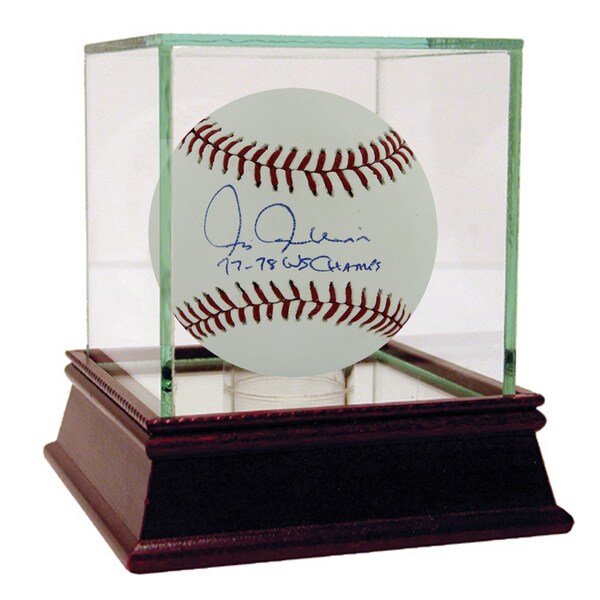 Chris Chambliss MLB Baseball w/ "77,78 WSC" Insc. (MLB Auth)