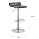 Modern Adjustable Bar Stools (Set of 2) - Thumbnail 2