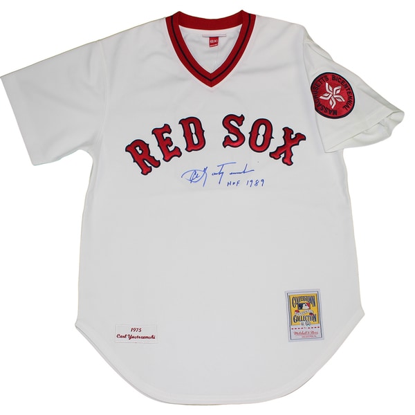 carl yastrzemski signed jersey