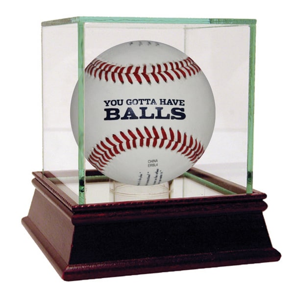 Brandon Steiner "You Gotta Have Balls" Baseball Uns w/ engravings