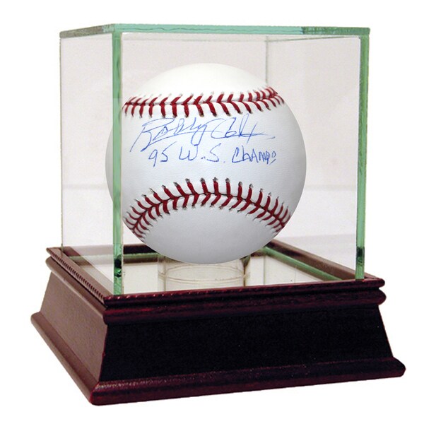 Bobby Cox Signed MLB Baseball w/ "95 WS Champs" insc