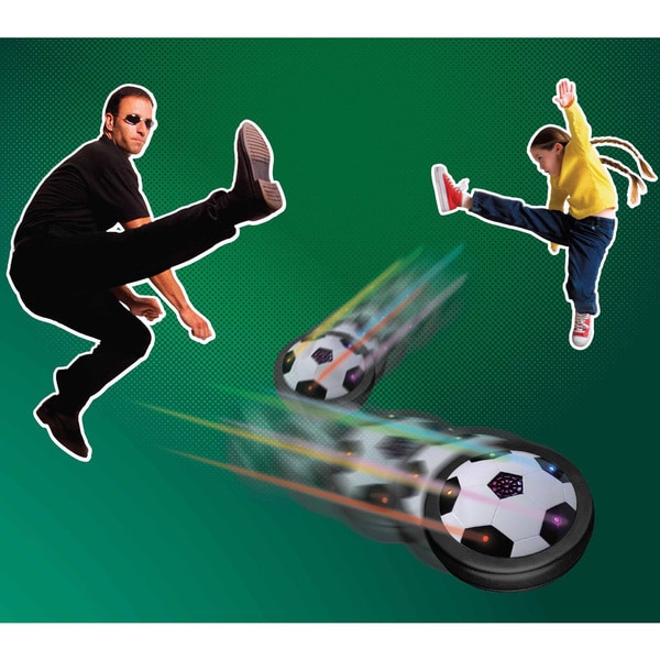 light up air power soccer disc