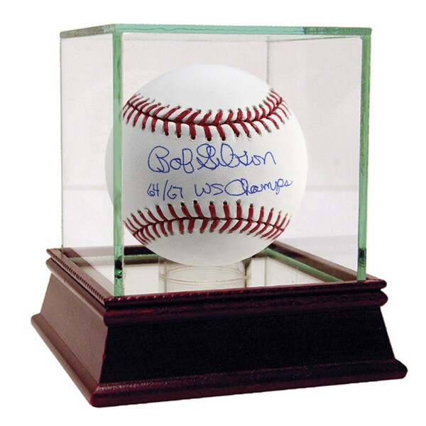 Bob Gibson Signed MLB Baseball w/ “64/67 WS Champs” Insc.
