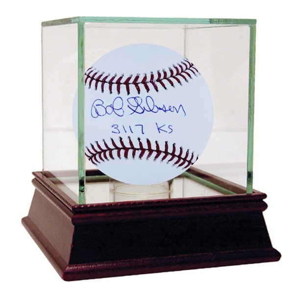 Bob Gibson Signed MLB Baseball w/ "3117 K's" Insc
