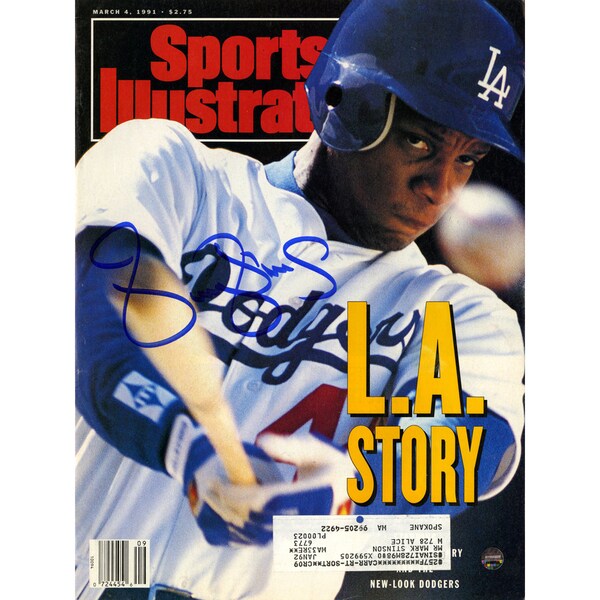 Darryl Strawberry Signed 3/4/91 Sports Illustrated Magazine