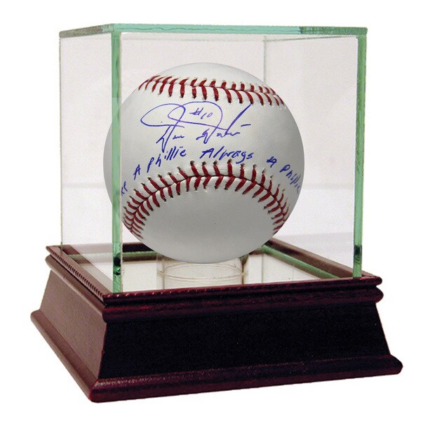 Darren Daulton Signed MLB Baseball w/ Once a Phillie Always a Phillie Insc