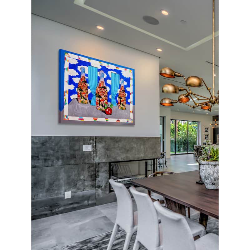 Marmont Hill - 'Wonder' by Michael Woodward Painting Print on Canvas - Multi-Color