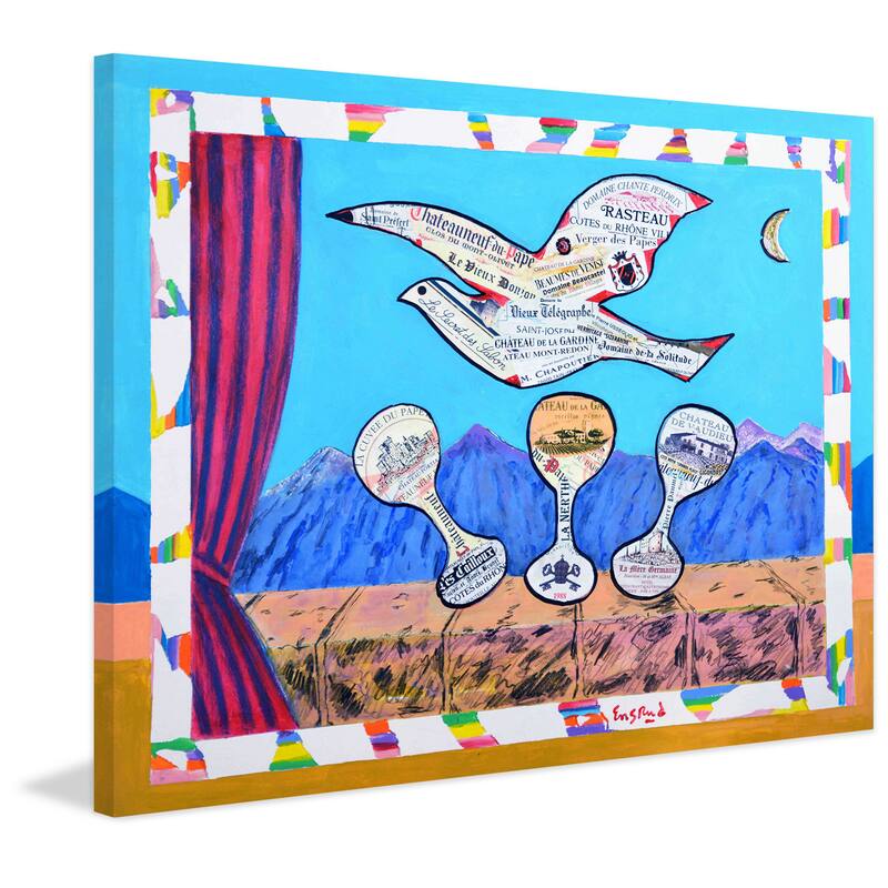 Marmont Hill - 'Enchantment' by Michael Woodward Painting Print on Canvas - Multi-Color