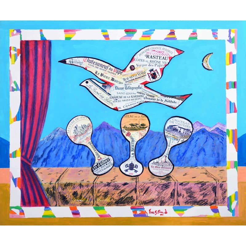 Marmont Hill - 'Enchantment' by Michael Woodward Painting Print on Canvas - Multi-Color