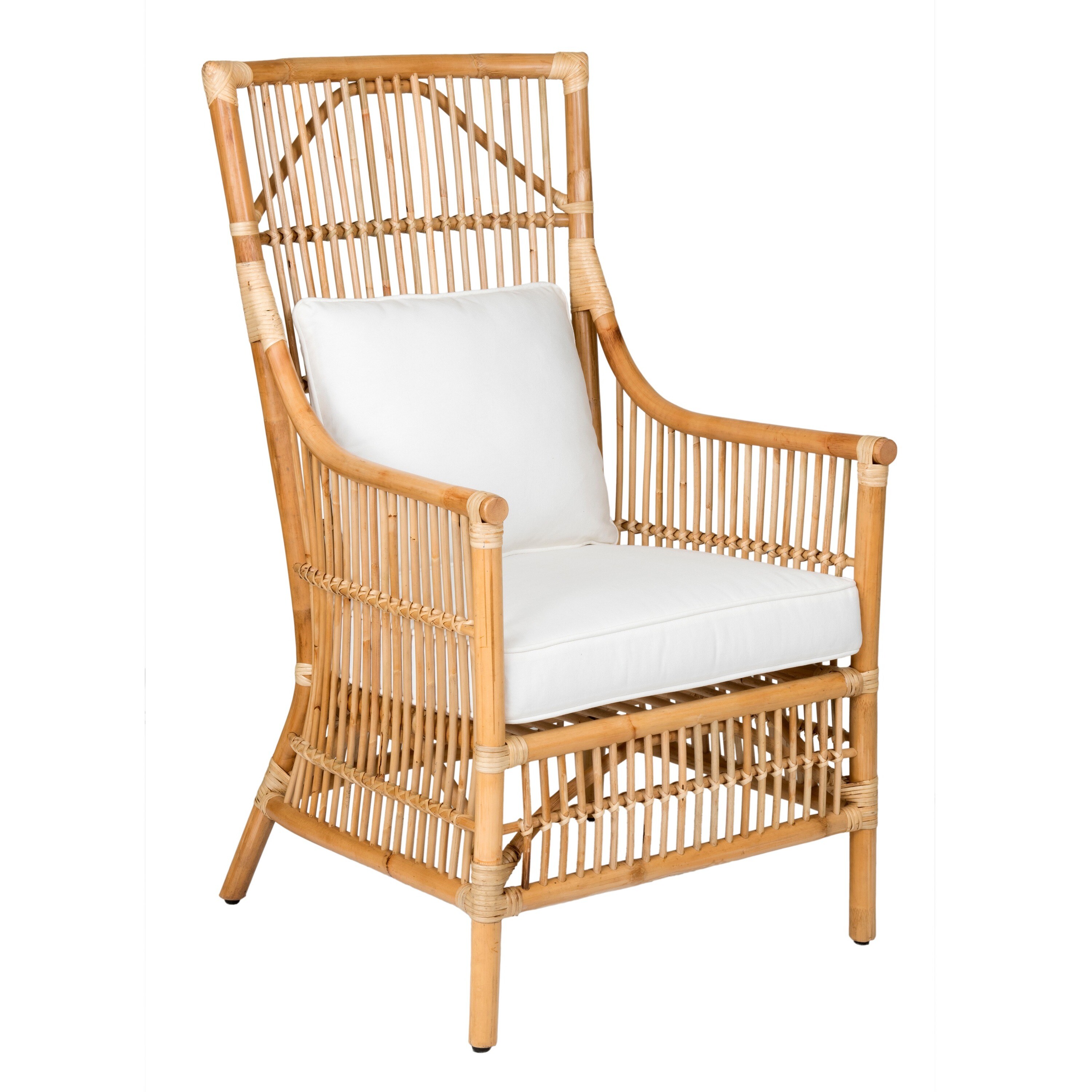 Shop Crafted Home's Isla Upholstered Chair in Brown - Free Shipping