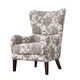 preview thumbnail 2 of 13, Madison Park Leda Swoop Wing Chair