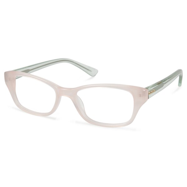 Shop Cynthia Rowley Eyewear CR5019 No. 91 Blush Round Plastic