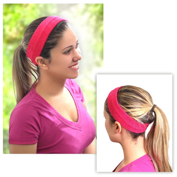 Shop Zodaca Women Fashion Yoga Sports Elastic Cotton Hair Band