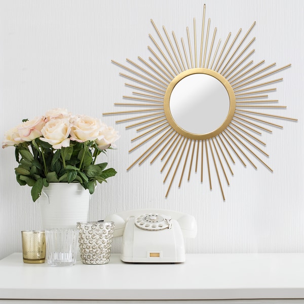 stratton home decor bella wall mirror - free shipping today stratton home decor bella wall mirror - free shipping today