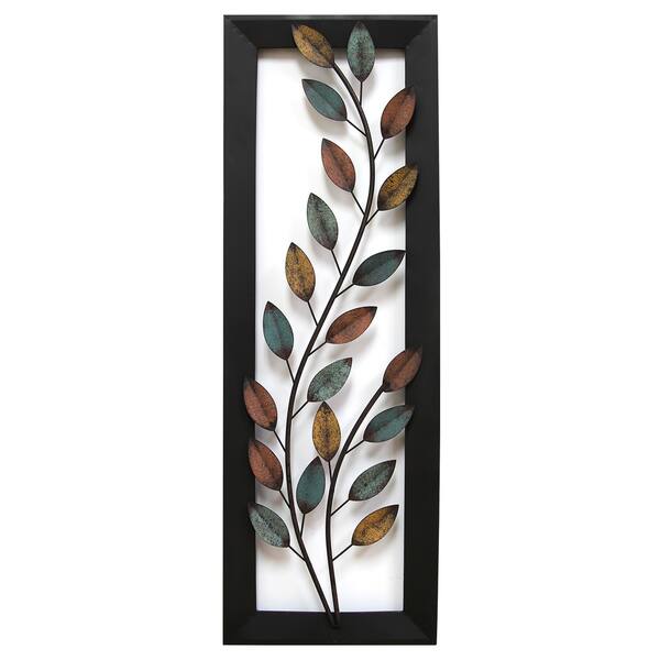 Shop Stratton Home Decor Winding Leaves Panel Wall Decor