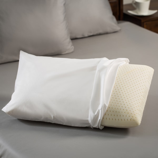 Bed bath hot sale latex pillow