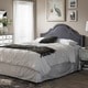 preview thumbnail 1 of 7, Copper Grove Daisy Contemporary Upholstered Headboard Full