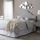 preview thumbnail 6 of 7, Copper Grove Daisy Contemporary Upholstered Headboard Full - Greyish Beige