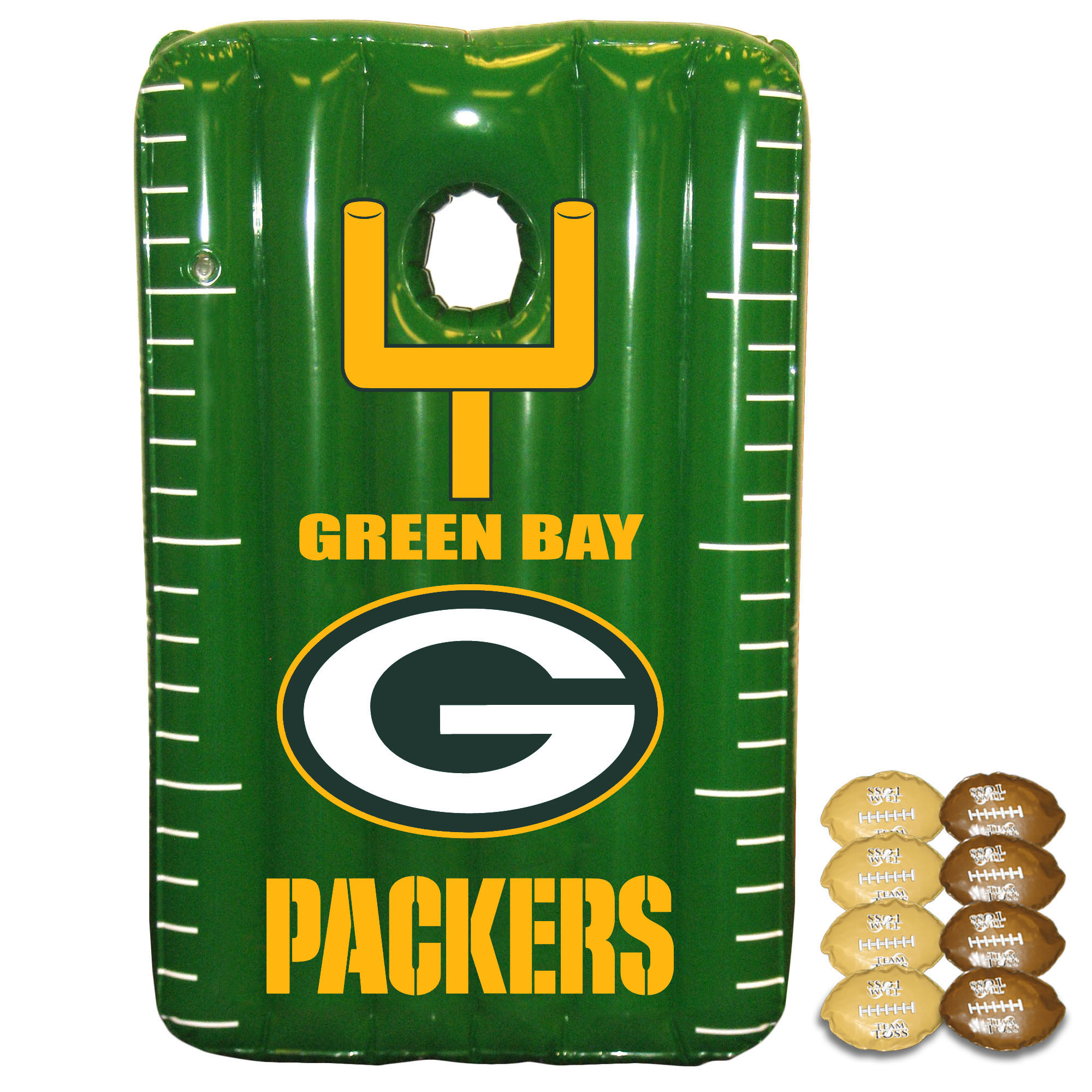 NFL Green Bay Packers Team Toss Inflatable Bean Bag Game - Bed Bath &  Beyond - 11211022