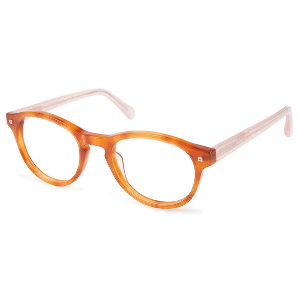 Cynthia Rowley Eyewear CR5009 No. 39 Honey Tortoise Round Plastic ...