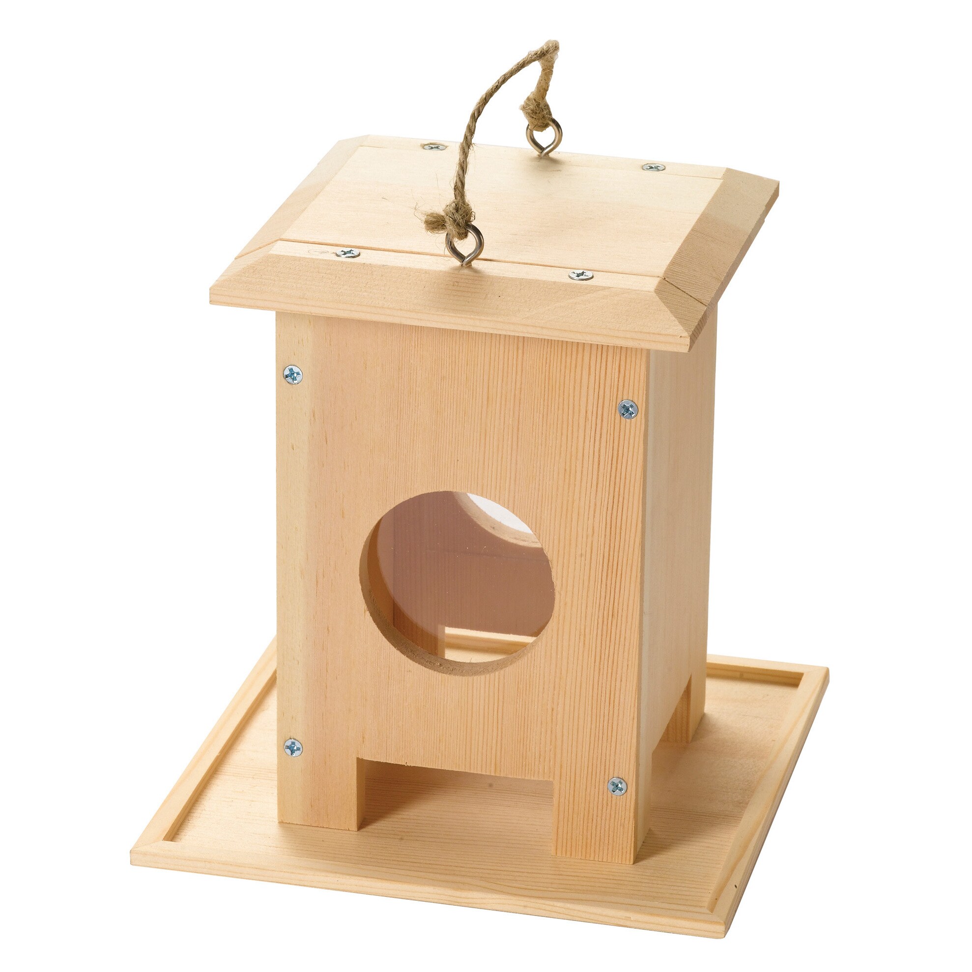 Shop Red Tool Box Diy Wood Bird Feeder Building Kit Free