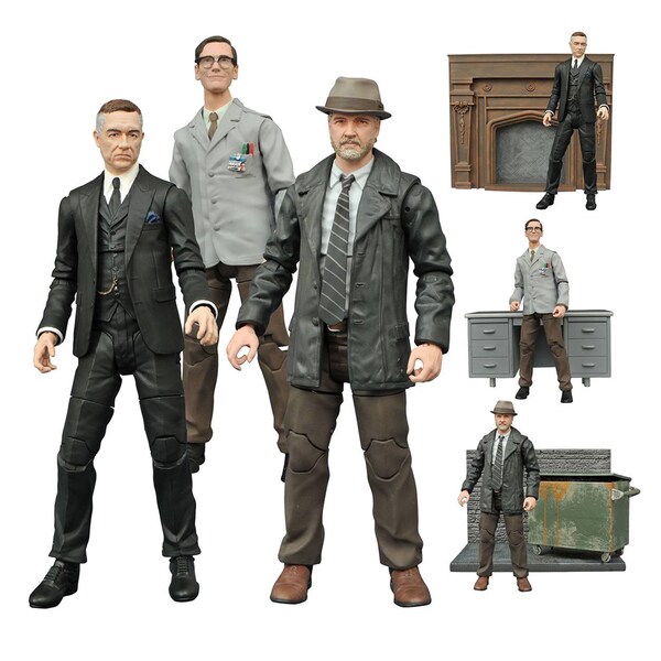 DIAMOND SELECT GOTHAM TV SERIES 2 DET HARVEY BULLOCK ACTION FIGURE
