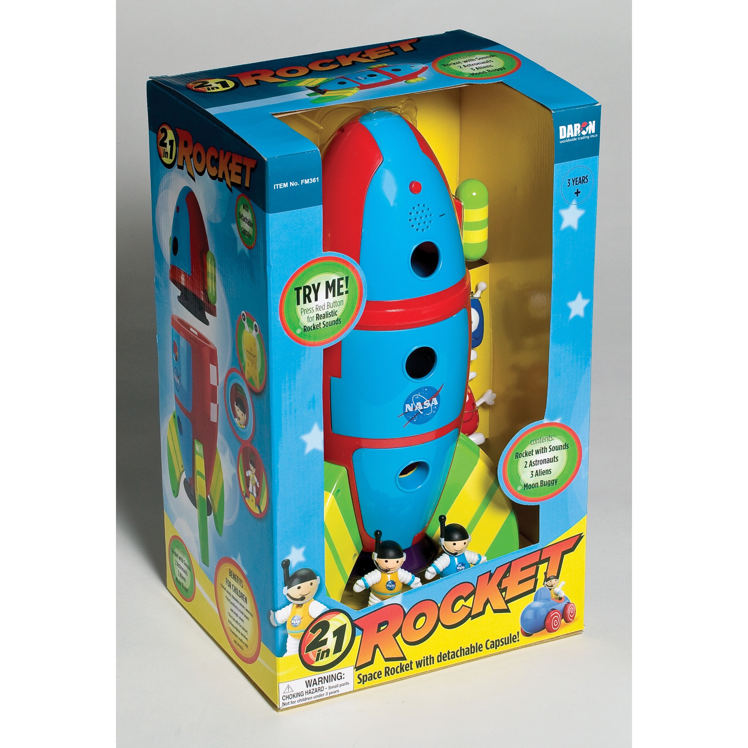 melissa and doug cardboard rocket