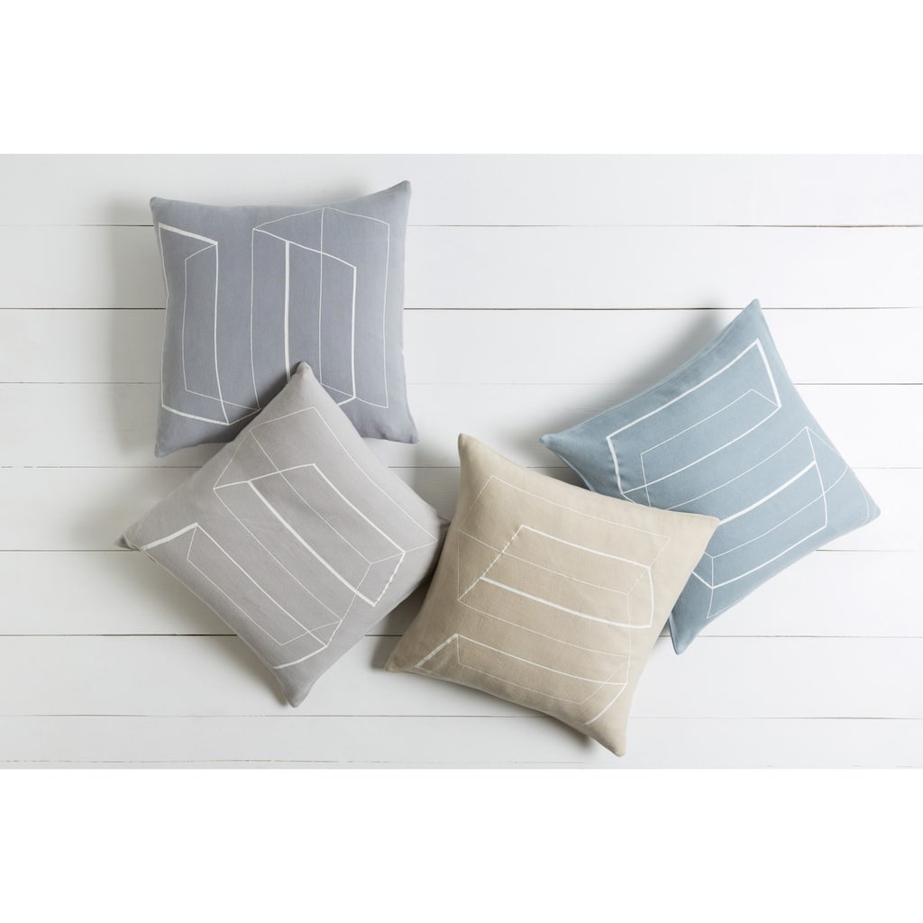 Artistic Weavers Decorative Aloha 20-inch Feather Down or Polyester Filled Pillow