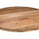 preview thumbnail 2 of 0, Aurelle Home Round Rustic Industrial Farmhouse Dining Table - Antique White