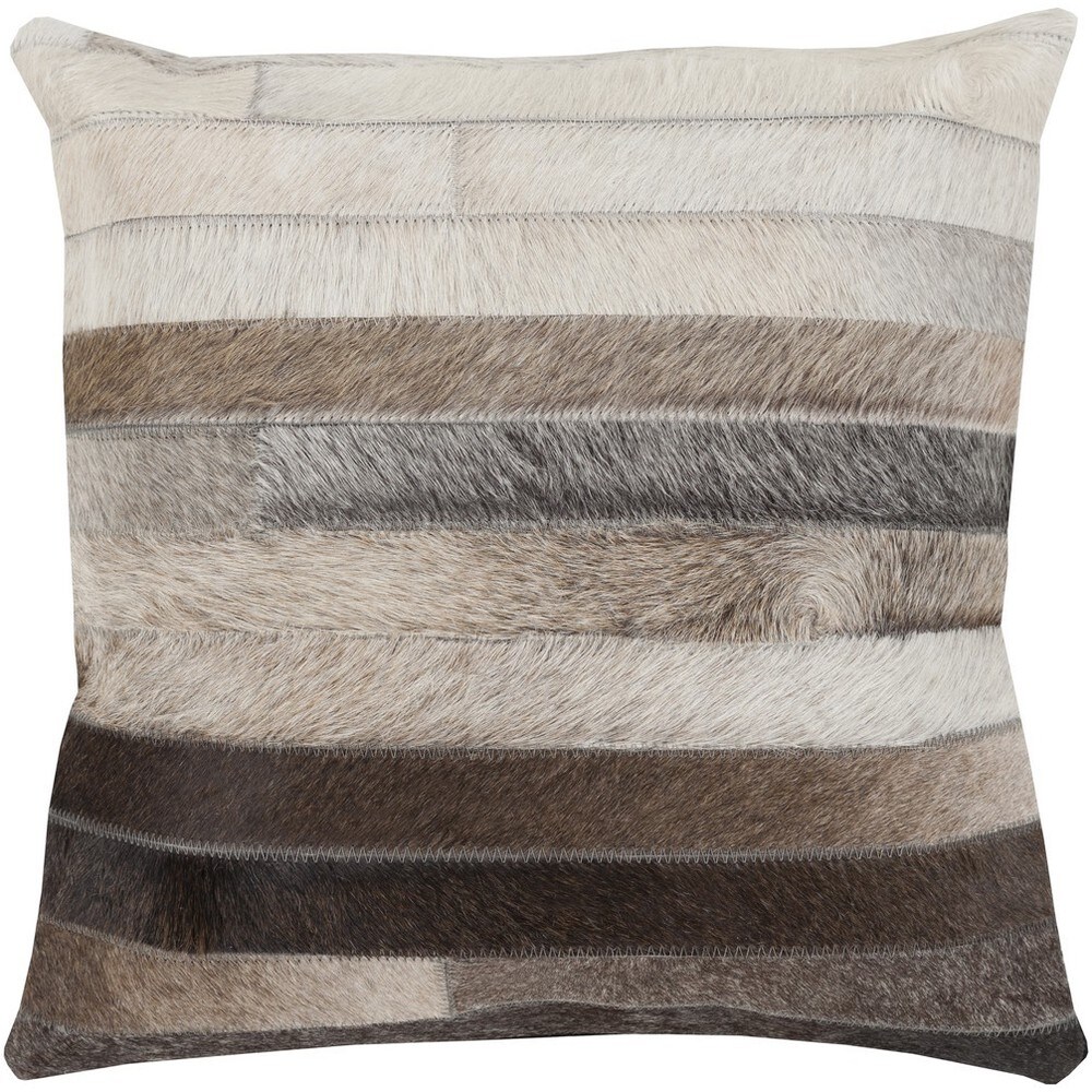 Overstock Decorative Densmore 20 inch Orchid Chaplin Fax Fur Throw Pillow