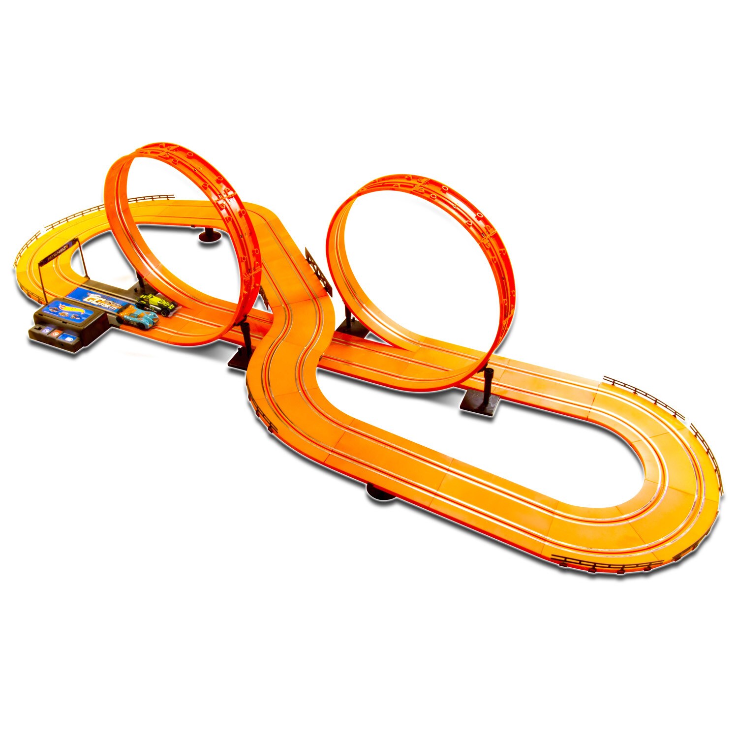 hot wheels battery operated race track