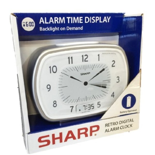 sharp alarm clock broken