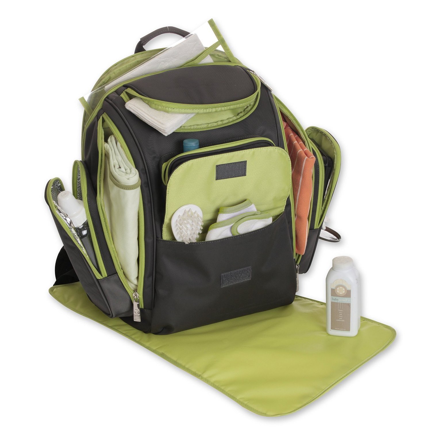 jeep perfect pockets backpack diaper bag