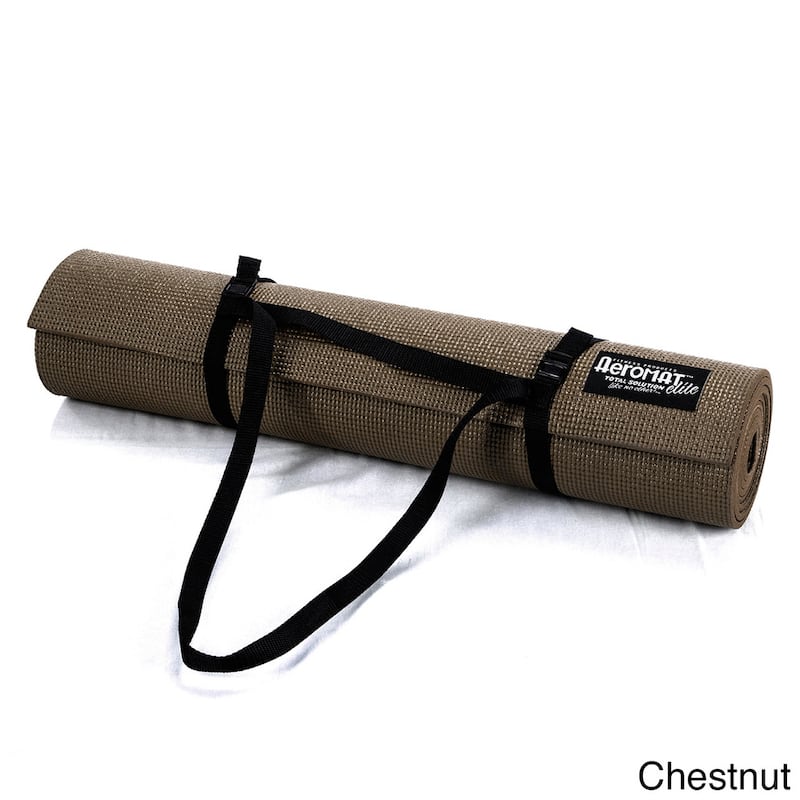 Aeromat Elite Yoga/Pilates Mat with Harness - 1/4" Thickness