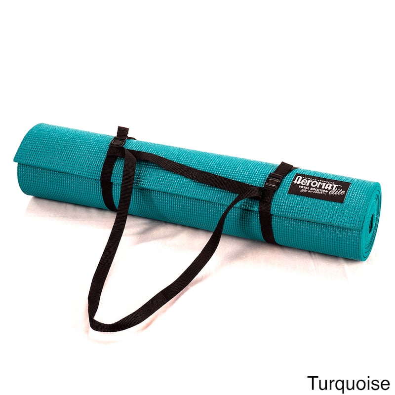 Aeromat Elite Yoga/Pilates Mat with Harness - 1/4" Thickness