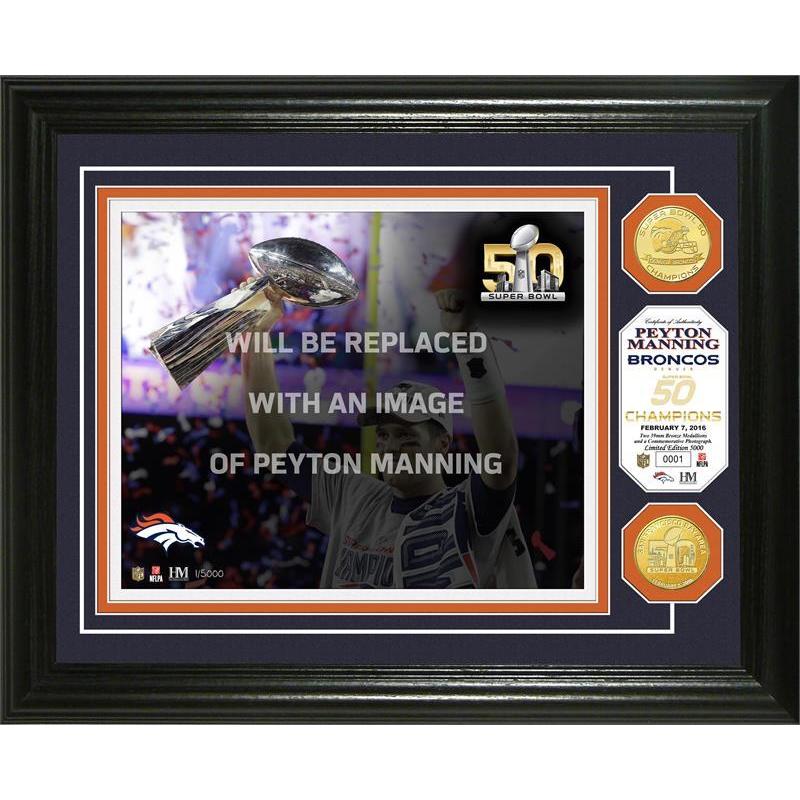 Denver Broncos: Peyton Manning 8, Super Bowl 50 – Play Action Customs