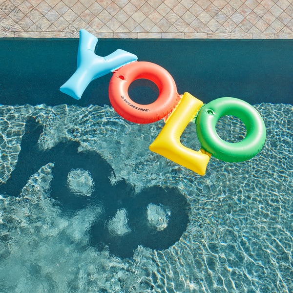 Swimline Yolo Fun Inflatable for Swimming Pools