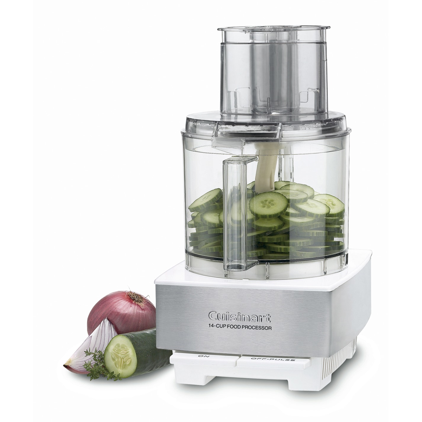 Cuisinart White 14-Cup Food Processor - Bed Bath & Beyond - 11322528