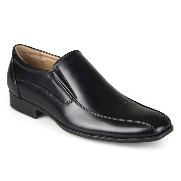 Shop Vance Co. Men's Faux Leather Slipon Dress Loafers Free Shipping