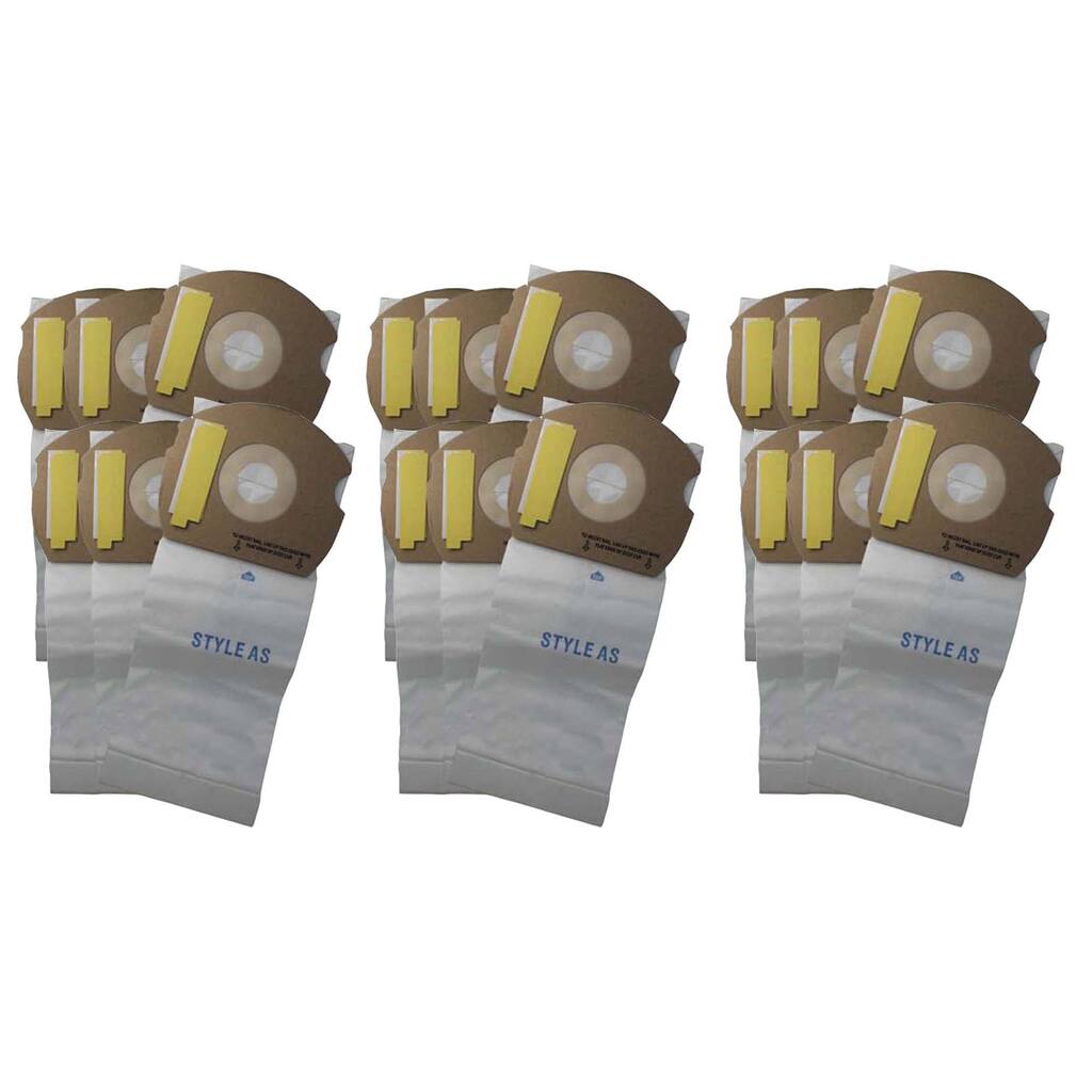 24 Eureka AirSpeed AS Bags Part # 66655 68155 67726 - White