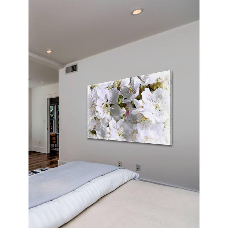 Marmont Hill - 'Apricot Blossoms' by Aryai Painting Print on Canvas - Multi-Color