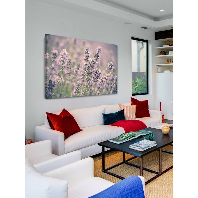 Marmont Hill - 'Lavender' by Robert Dickinson Painting Print on Canvas - Multi-Color