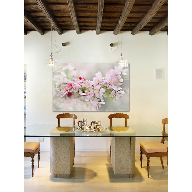 Marmont Hill - 'April Flowers' by Sylvia Cook Painting Print on Canvas - Multi-Color